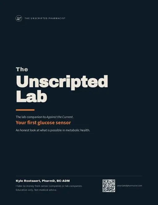 Cover of The Unscripted Lab: Your first glucose sensor